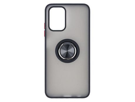 Funda ACCETEL para Xiaomi Redmi Note 10S Gel Bumper con Anillo Negro