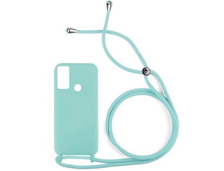 Funda ACCETEL para Huawei P Smart 2019 Gel con Cordón Agua Verde