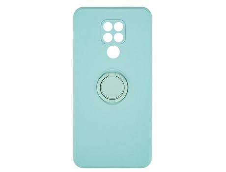 Funda ACCETEL para Xiaomi Redmi Note 9 Gel O-Ring Verde-Agua