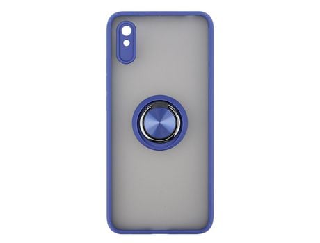 Funda SKYHE por Xiaomi Redmi 9AT Gel Bumper con Anillo Azul