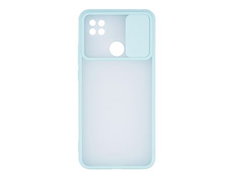 Funda ACCETEL para Xiaomi Redmi 9C NFC Gel Protección Cámara Verde-Mar