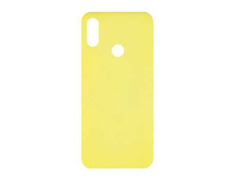 Funda SKYHE por Huawei Y7 2019 Silicona Líquida Amarillo