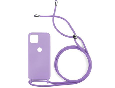 Funda SKYHE por Xiaomi Redmi 9C NFC Gel con Cordón Violeta