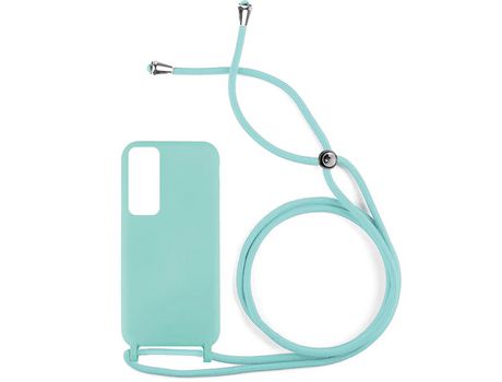 Funda SKYHE por Huawei P Smart 2021 Gel con Cordón Agua Verde