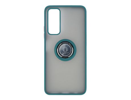 Funda SKYHE por Huawei P Smart 2021 Gel Bumper con Anillo Verde