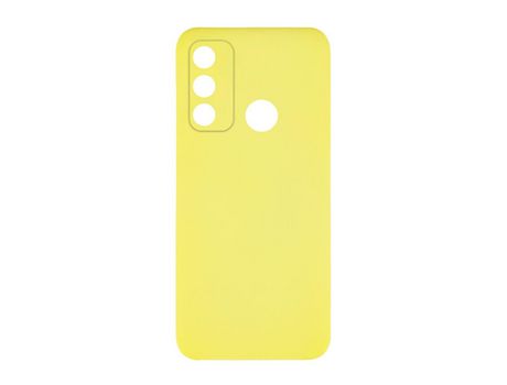 Funda ACCETEL para Huawei P Smart 2020 Silicona Líquida Amarillo