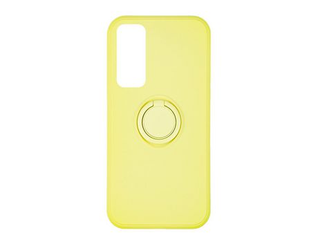 Funda ACCETEL para Huawei P Smart 2021 Gel O-Ring Amarillo