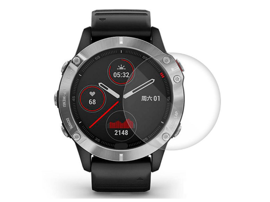 Película Cristal Templado para Garmin Fenix 7S Sapphire Solar Edition 42mm