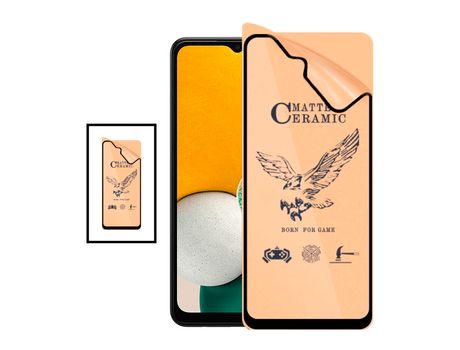 KIT 2 Cristals Temperados Ceramica Full Cover para Samsung Galaxy A53 5G/Negro