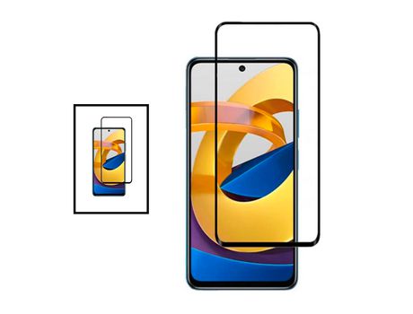 Kit 2 Película Cristal Templado 5D Full Cover para Xiaomi Redmi 10 Prime 2022