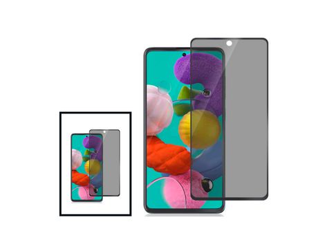 Kit 2 Películas Cristal Templado Privacidad para Samsung Galaxy A53 5G Transperente/Negro