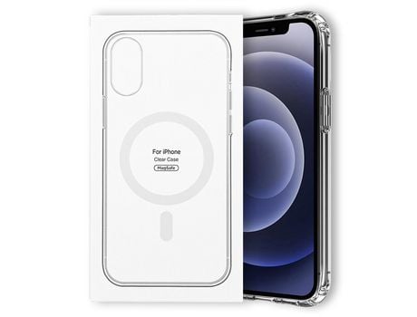 Funda ACCETEL para iPhone XR Compatible con Magsafe Magnético Transparente Clear
