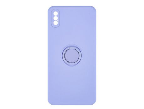 Funda SKYHE para iPhone XS Max Gel O-Ring Morado