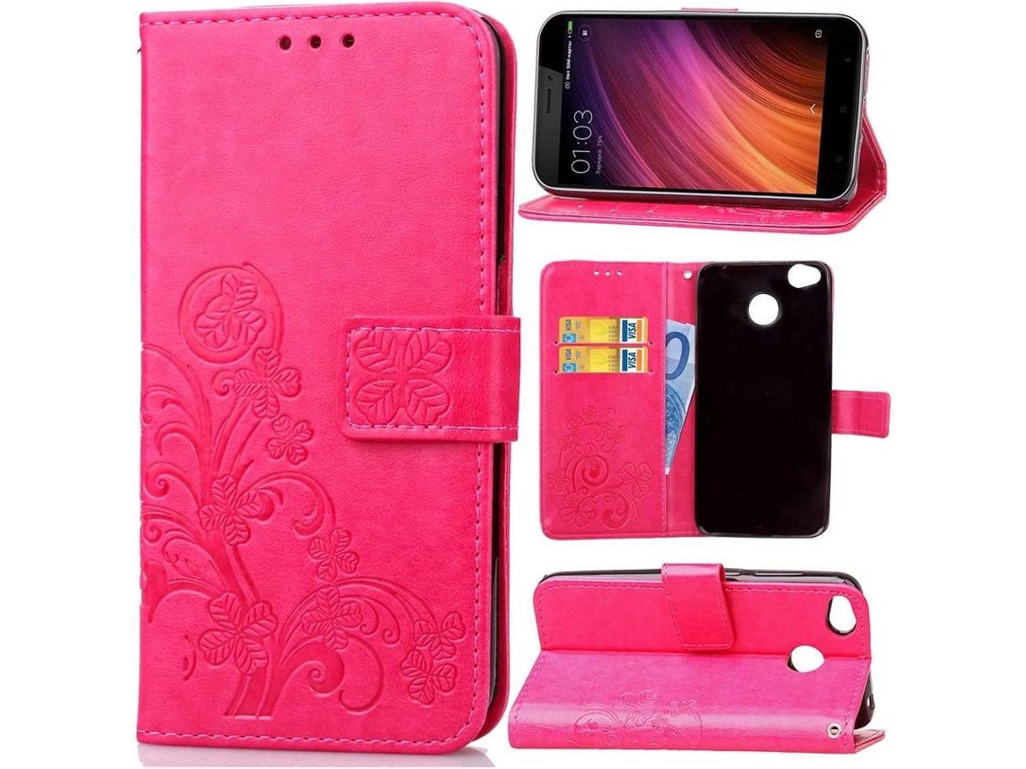 Funda Xiaomi Redmi 4X HONGWE. Rosa