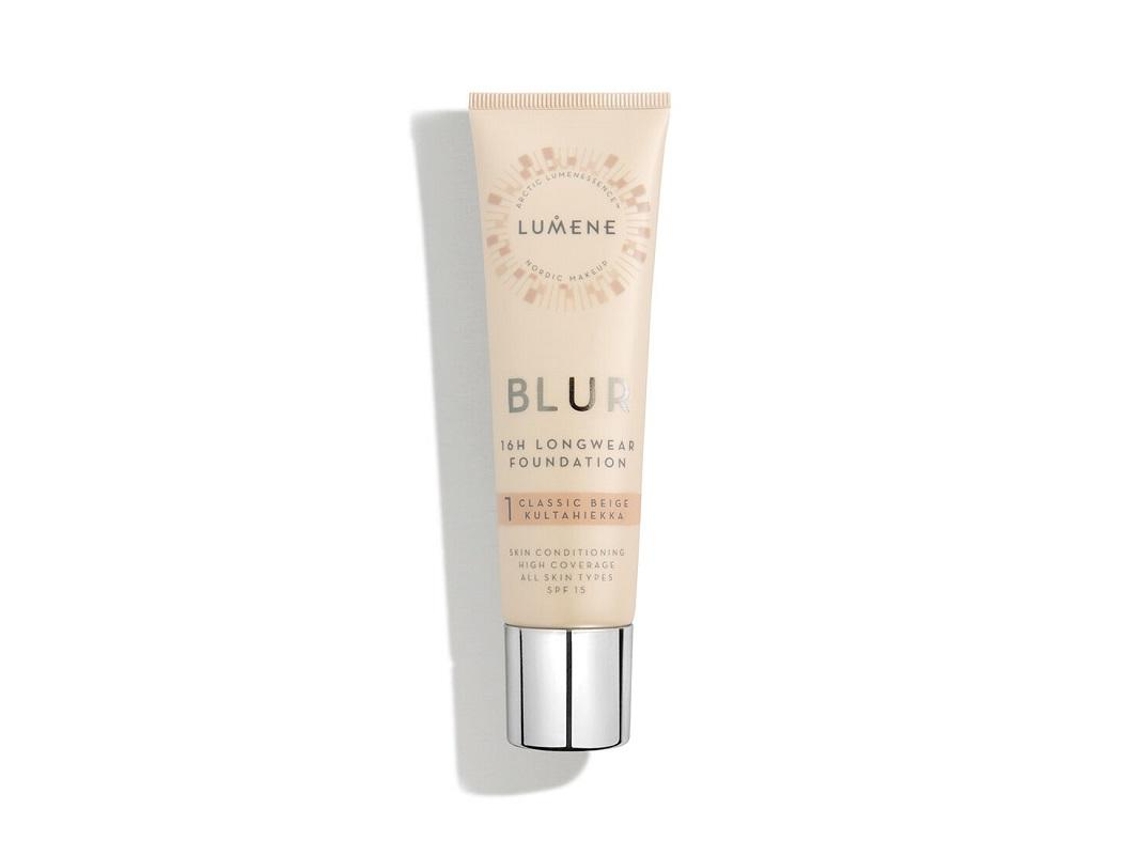 Lumene Blur 16h Longwear Foundation Spf15 Classic Beige 30ml