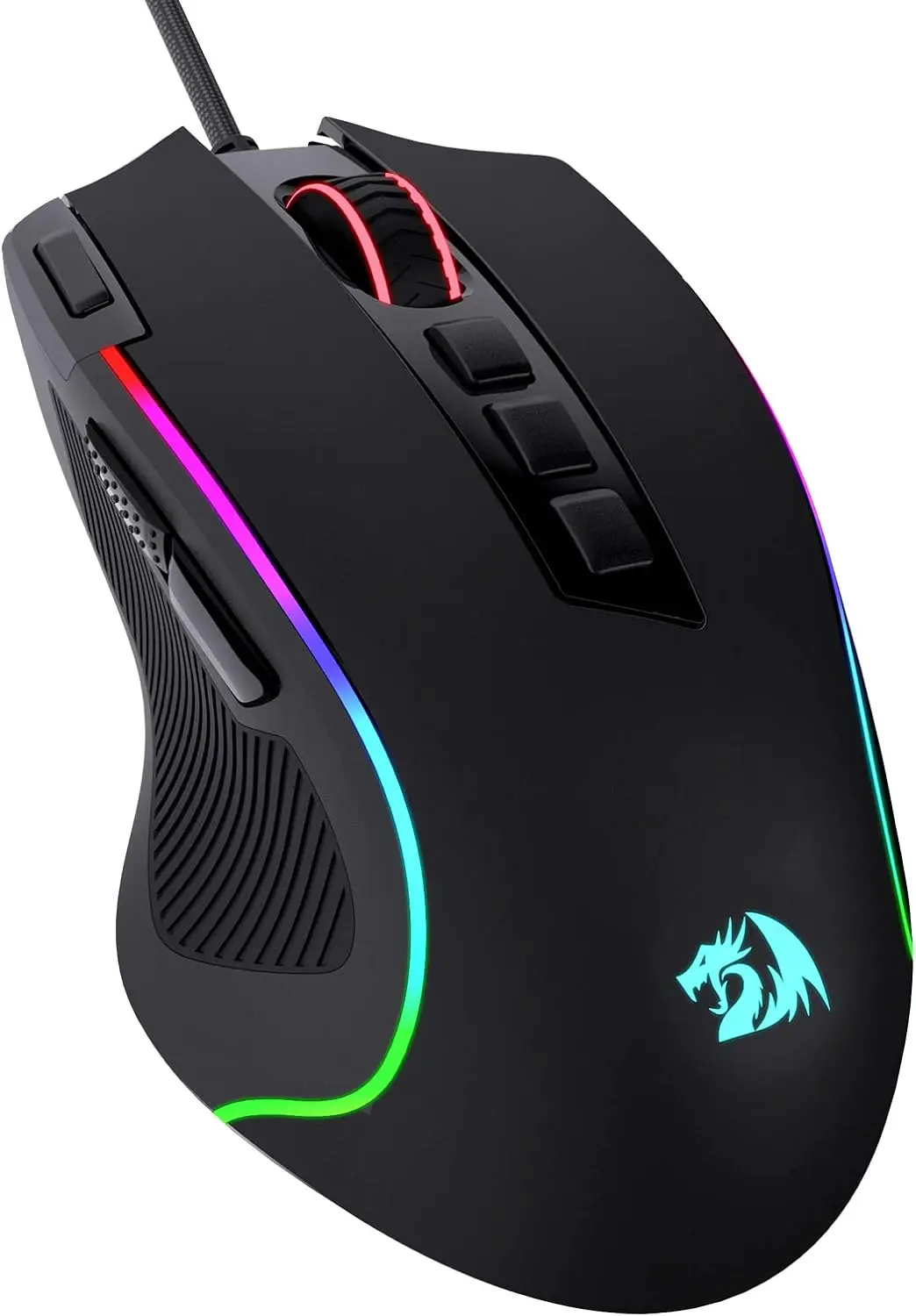 Ratón Para Juegos M612 Rgb (negro), 8000 Dpi, Óptico Con Cable Y 11 Botones Programables