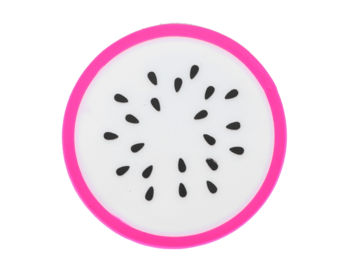 Posavasos con forma de fruta del dragón, tapete para tazas RNEMITERY