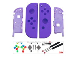 Empuñadura suave al tacto para control remoto, carcasa de repuesto con todos los botones, no incluye carcasa de consola Nintendo Switch