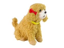 Cachorro de peluche interactivo, raza caniche de pelo suave, B.active
