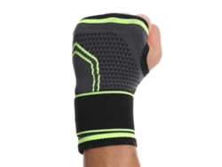 Muñequera Con Correa De Presión Para Protección Deportiva, Tejido Trenzado Y Ajustable.