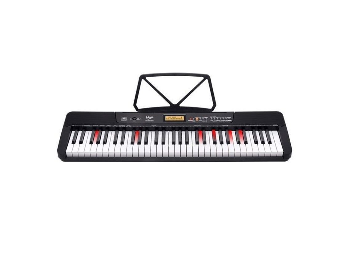 Teclado musical V Tone VK 200 61L: teclado para que los niños aprendan a tocar