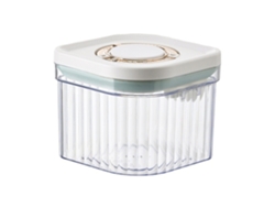 Dispensador de fórmula sellado, práctico envase de fórmula en polvo con un solo clic, sin bisfenol A, con cuchara.