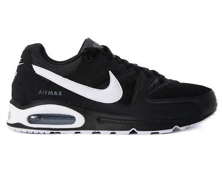 Tenis Deportivas NIKE Air Max Command Hombre (Negro -Material Sintético, Cuero Natural -47,5)