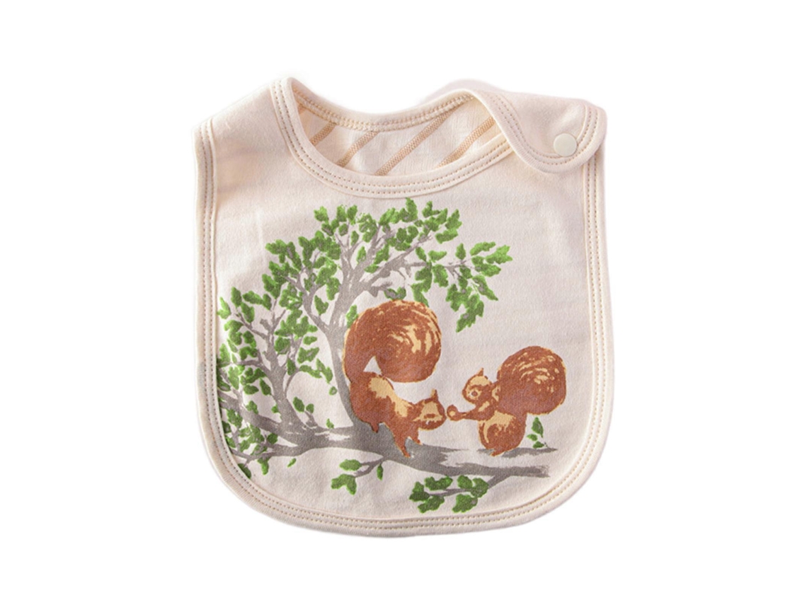 Baberos de algodón para recién nacidos, delantal para bebés babeantes, babero grueso y suave, paño para eructar, babero de alimentación fuerte y absorbente