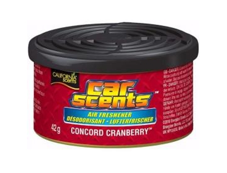 Ambientador de Coche CALIFORNIA SCENTS Concord Cranberry (Arándano)