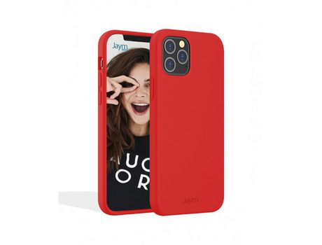 Carcasa de Silicona JAYM Rojo Para Apple iPhone 13 Pro Max