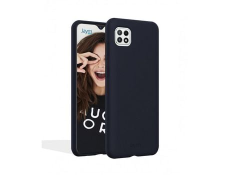 Carcasa de Silicona JAYM Azul Para Samsung Galaxy A22 5G