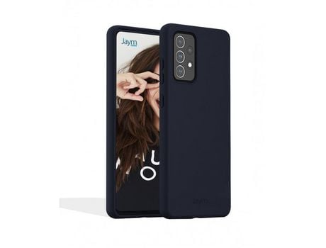 Carcasa de Silicona JAYM Azul Para Samsung Galaxy A03s