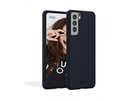 Carcasa de Silicona JAYM Azul Para Samsung Galaxy S22 Plus