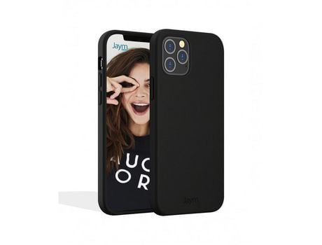 Carcasa de Silicona JAYM Negra Para Apple iPhone 13 Pro Max