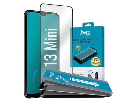 Pelicula Cristal Templado JAYM para Apple iPhone (13 Mini - 3D Full Glue)