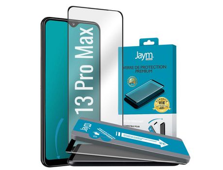 Pelicula Cristal Templado JAYM para Apple iPhone (13 Pro Max - 3D Full Glue)