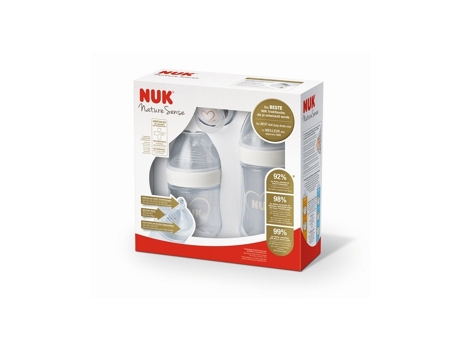 Conjunto De Biberones NUK Nature Sense