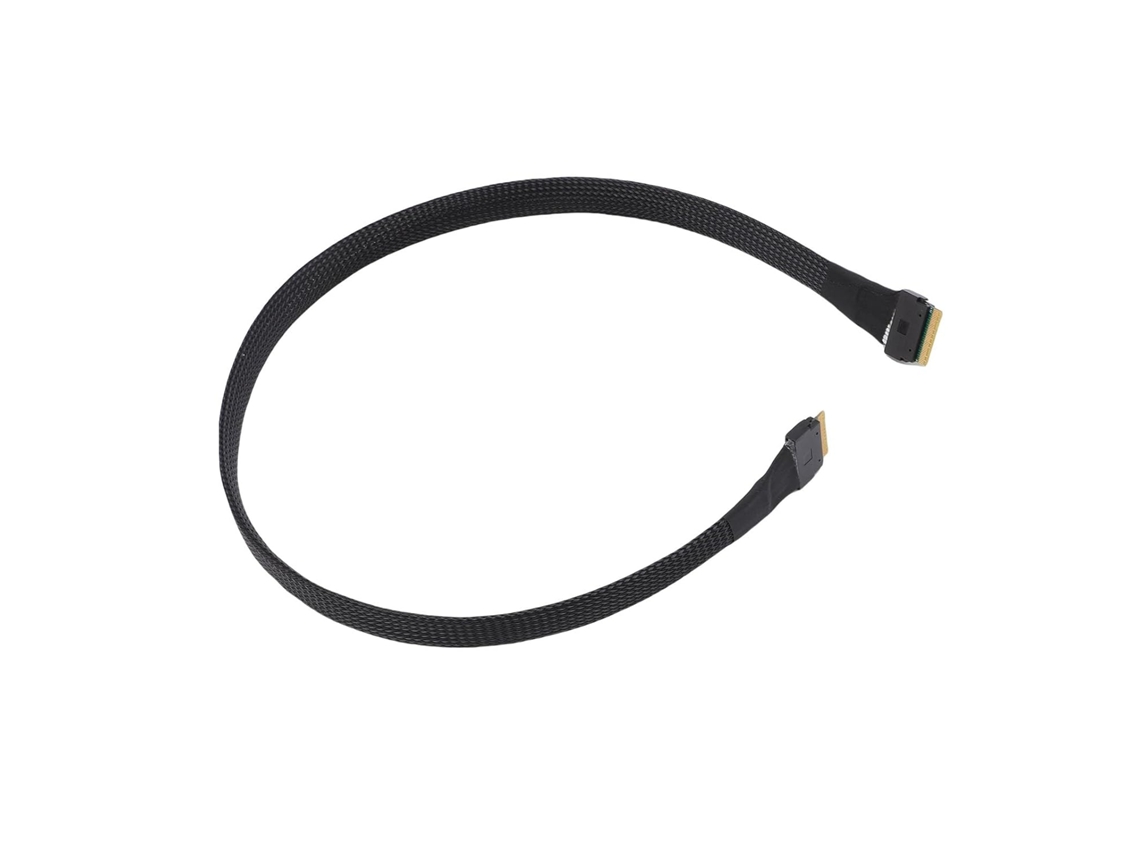 Cable Interno De Alta E/s Sff-8654 A – 24 Gbps Slimsas Pcie 4.0 85 Ohmios
