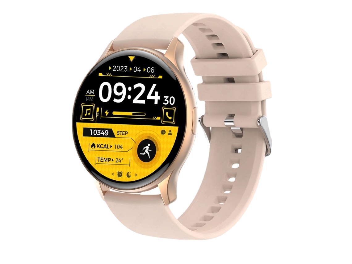 Reloj inteligente NFC para mujer, alta fidelidad, llamadas de voz, relojes deportivos, Monitor de presión, reloj inteligente resistente al agua, pantalla de 1,43 pulgadas VEANXIN