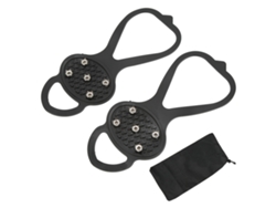 1 Par/juego De Clavos Antideslizantes De 5 Dientes Para Botas De Escalada De Invierno Con Tacos De Acero Inoxidable.