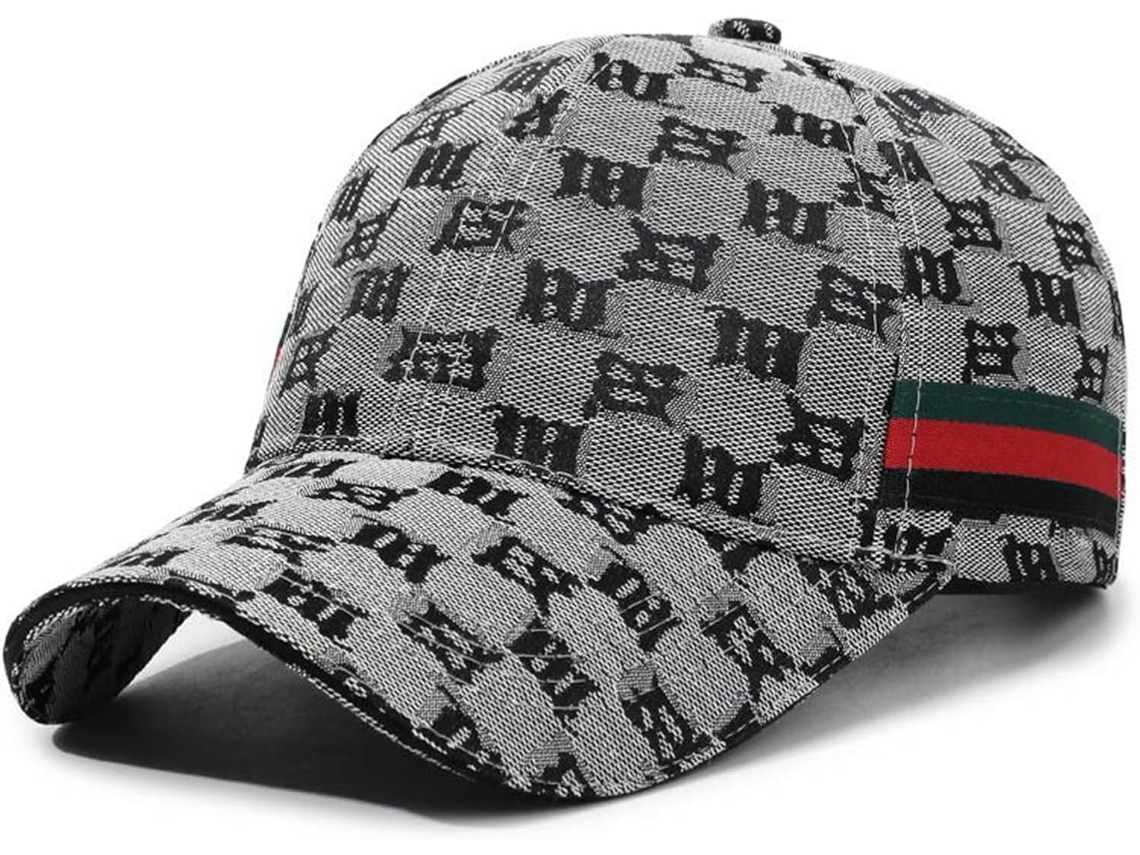 Gorra de béisbol transpirable de algodón para hombre, ideal para el verano, con letras y visera (sin marca).