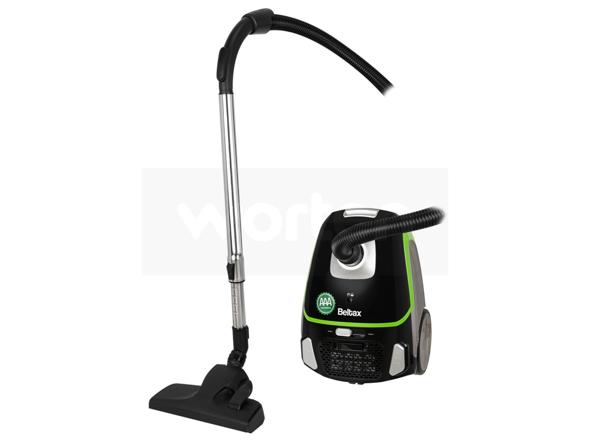Aspiradora con bolsa BELTAX BVC-1200 (76 dB - Bolsa de polvo 4 L)