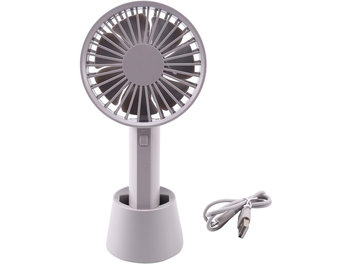 Mini ventilador USB inteligente recargable para uso doméstico, blanco SFUSHOS