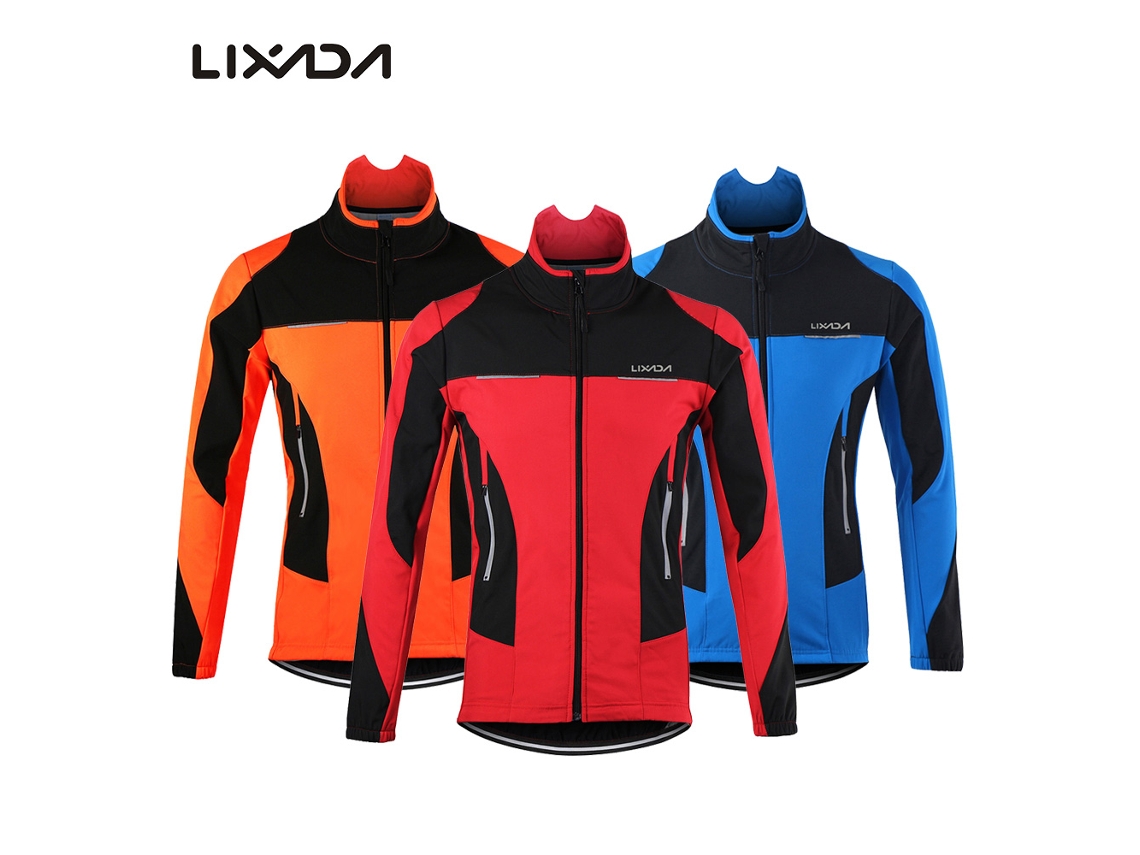 Chaqueta De Ciclismo Para Hombre Lixada, Térmica De Invierno, Transpirable, Impermeable, Ropa Deportiva Para Exteriores.