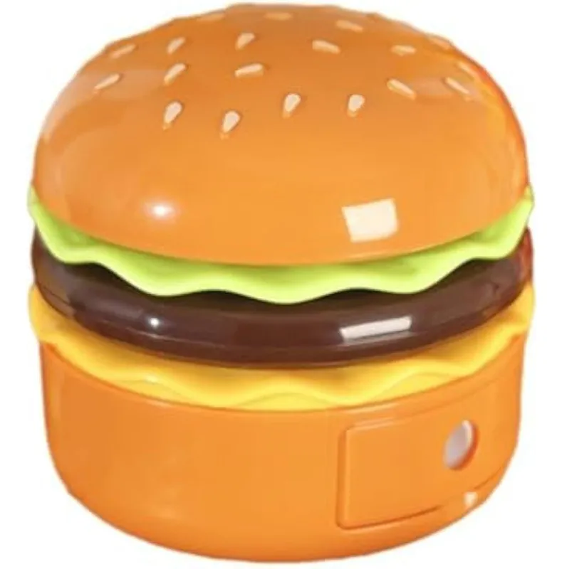 Nueva luz nocturna LED creativa con forma de hamburguesa de dibujos animados, vayotoy