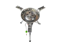 Estufa de gas para acampar al aire libre, combustible propano, altura ajustable, para 3 a 5 personas, Brs69 OEM