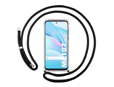 Carcasa Xiaomi Mi 10T Lite TUMUNDOSMARTPHONE Colgante Negro