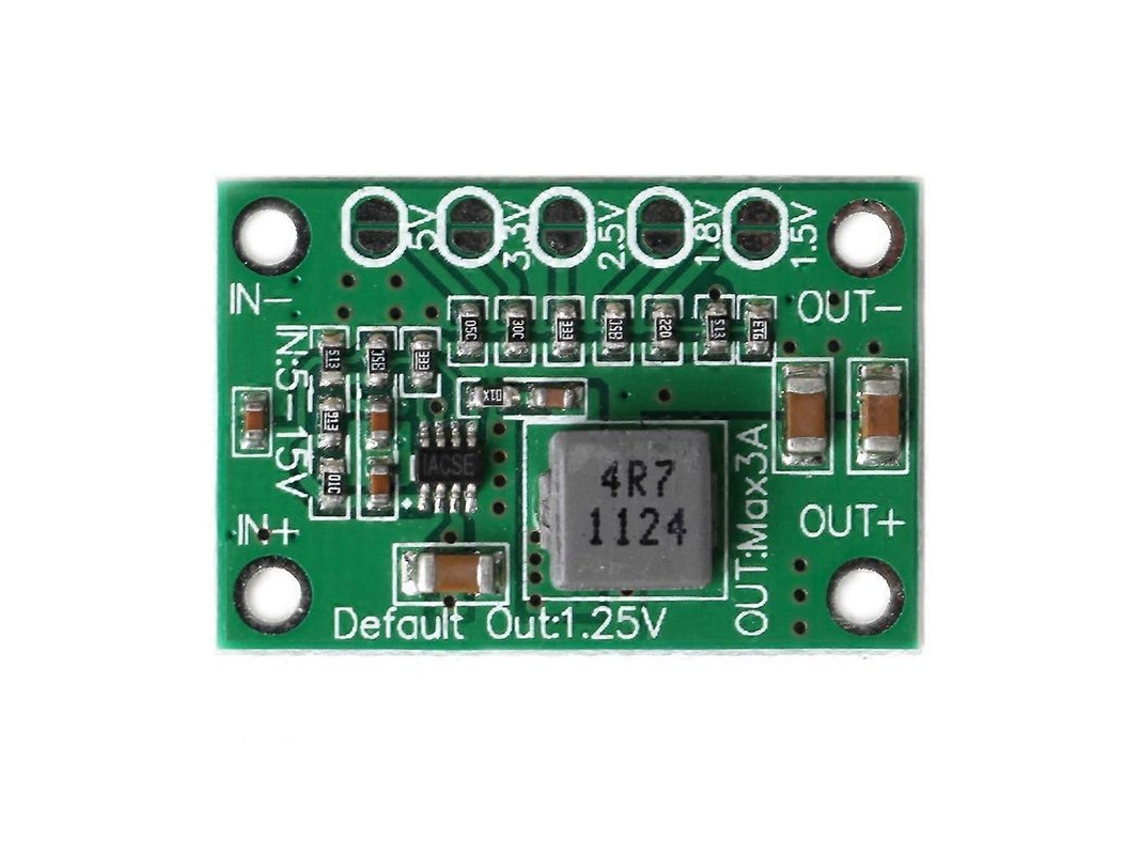 Módulo Convertidor De Voltaje Cc Reductor De 5-16 V A 1,25 V, 1,5 V, 1,8 V, 2,5 V, 3,3 V, 5 V, 3 A Con Chip Mp1495