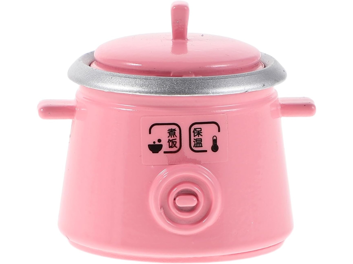 Mini Olla Arrocera De Juguete: Accesorio Para Cocina Infantil Y Casa De Muñecas.