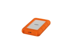Disco HDD Externo LACIE Rugged USB (Naranja - 2 TB - USB 3.0)